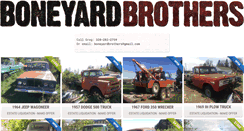Desktop Screenshot of boneyardbrothers.com